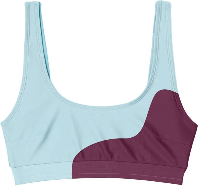 Sea'sons Official - Kleurveranderend - Brassiere Bikini Top - Cherry-Blauw - M