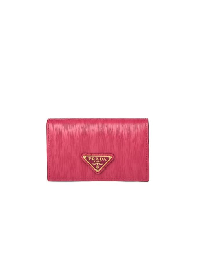 Prada Portemonnee Pioenroos