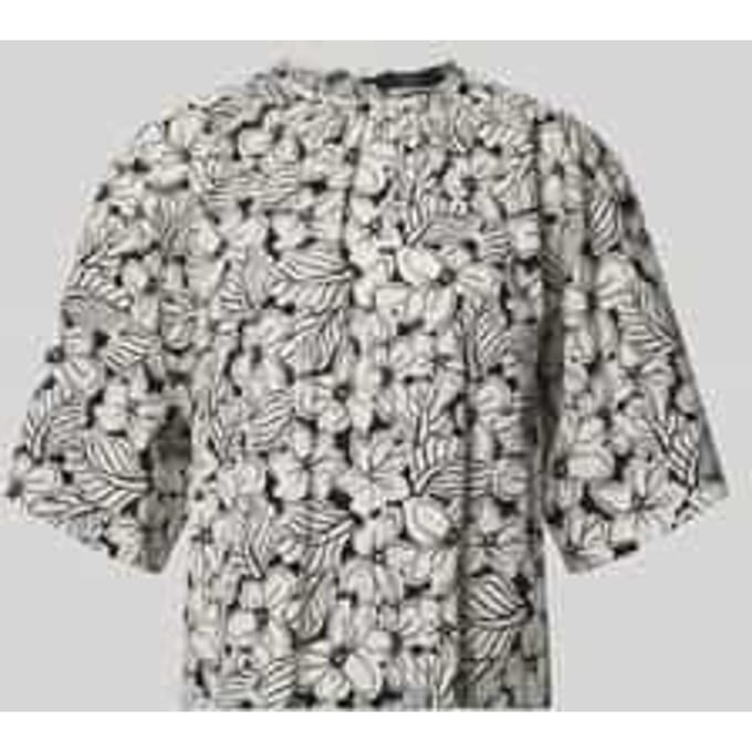 loose fit blouse van puur katoen