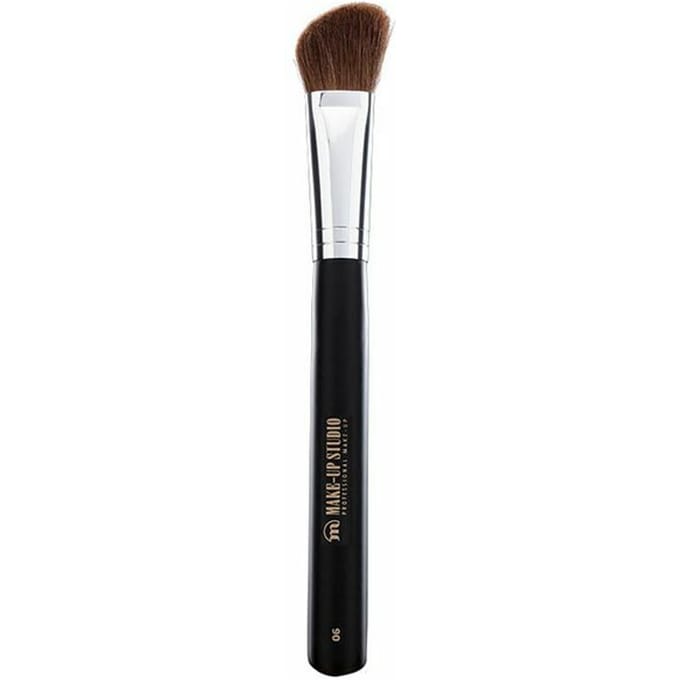 Make-up Studio Nr. 6 Rouge-/Inschaduwpenseel Geitenhaar Schuin