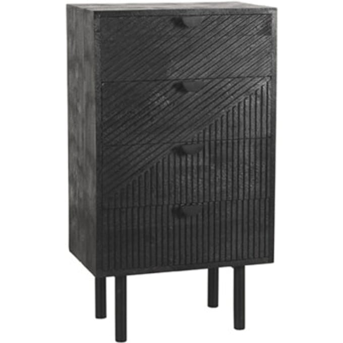 LABEL51 Cotia Ladekast - Zwart - Hout - 50 cm