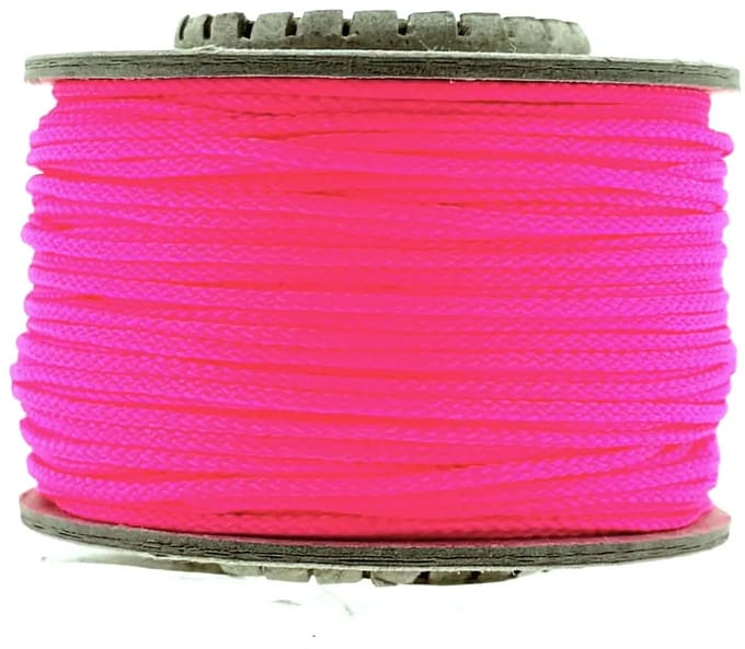 Microcord 1.4MM Ultra neon Roze - 40 mtr