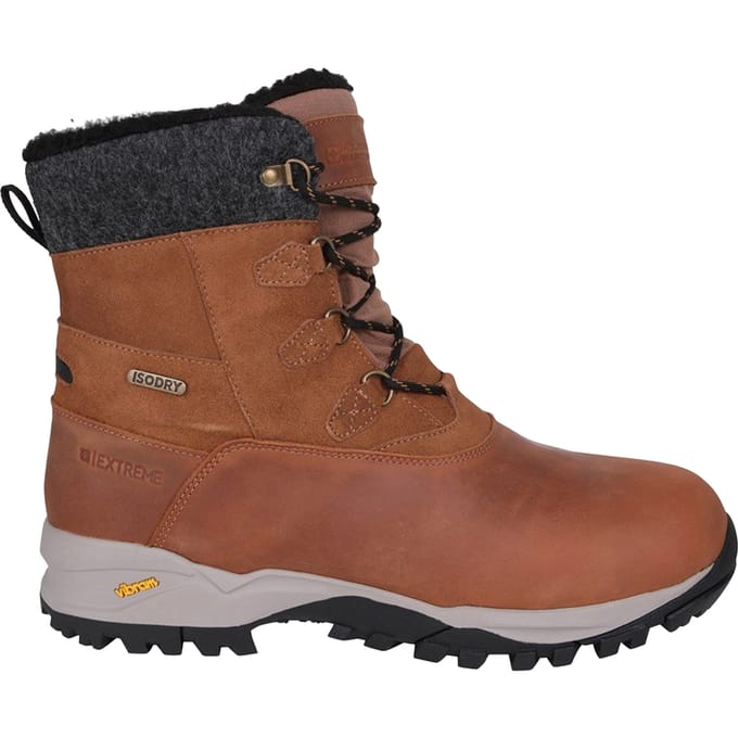Mountain Warehouse Heren Tallin Leder Waterdichte Thermische Sneeuwlaarzen (Tan)