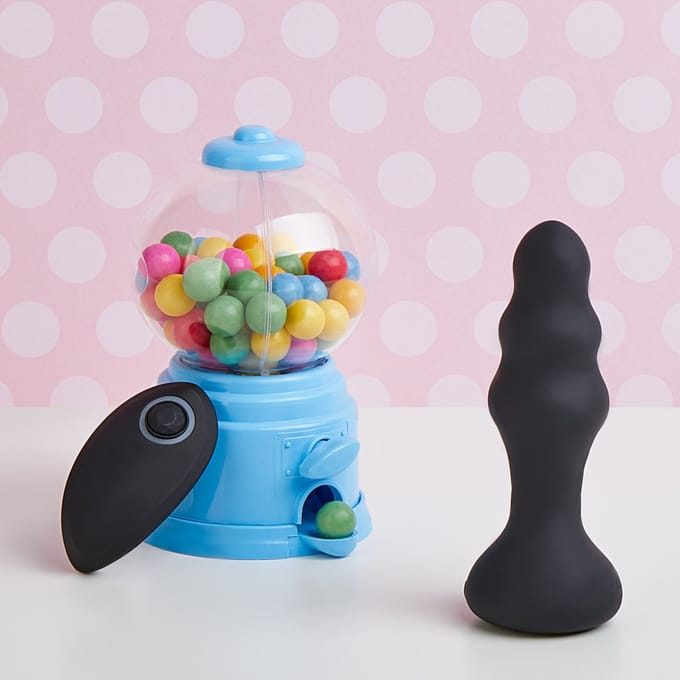 EIS, vibrator, "Thrusting anaal vibrator, 13.7cm", met afstandsbediening