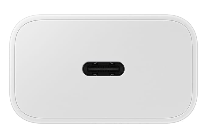 Originele Samsung 25W Energy Efficiency USB-C Power Adapter - Zonder kabel - Wit