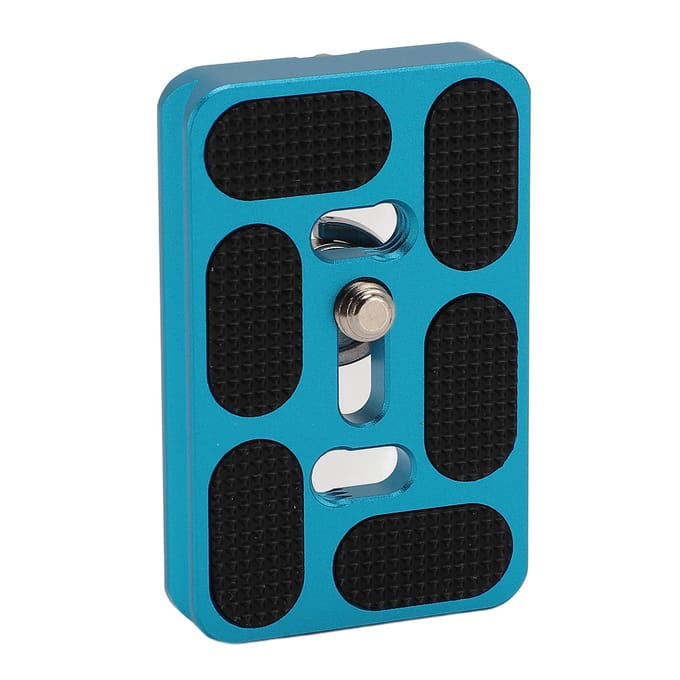 Snelkoppelingsplaat Standaard Universeel voor DSLR Camera Statief Balhoofd Mount PU60D blue