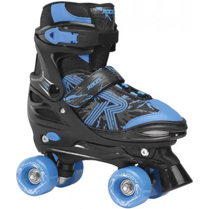 Roces Quaddy 3.0 Boy Quad Skates Black/blue 26-29