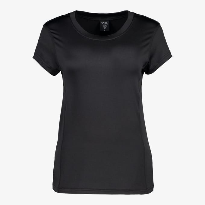 Osaga dames sport T-shirt - Zwart - Maat M