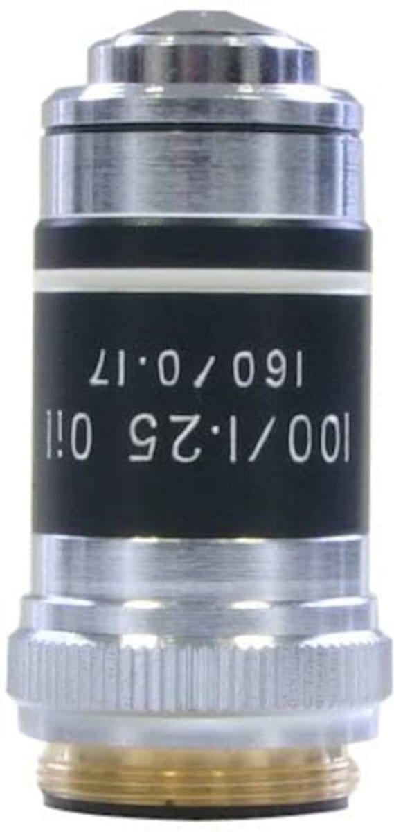 Bresser - 10767 - Objectief, achromatisch 100x/olie/1,25 met veer
