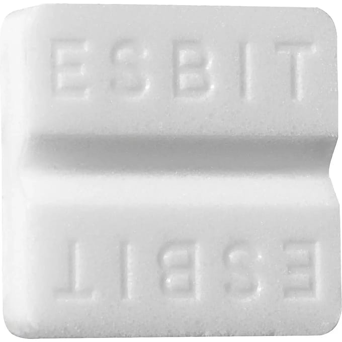 Esbit Blokjes Solid Fuel - 8 Stuks - 27gr per Stuk - 15min Brandtijd