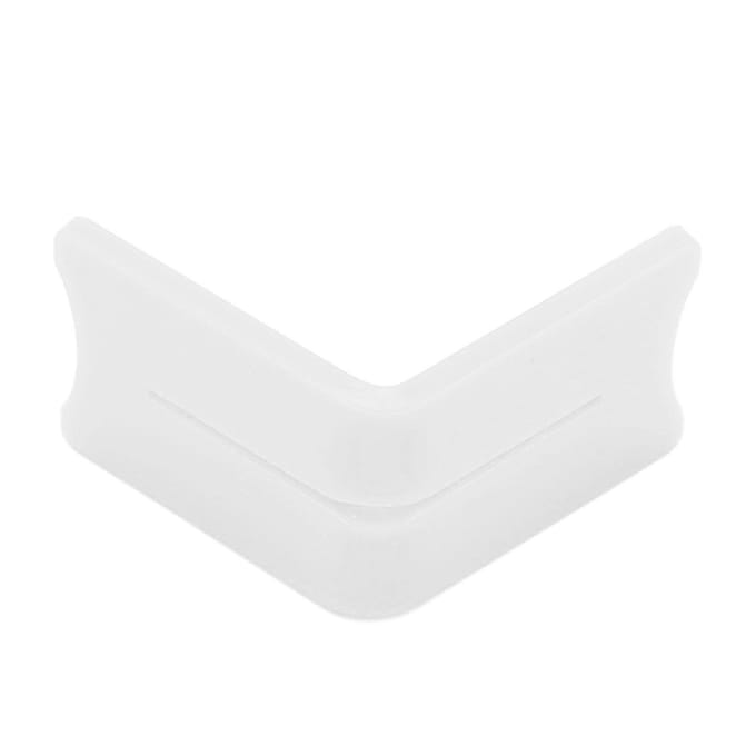 Porte-photo Acrylique en Forme de V Support de Bureau pour Photos Fujifilm Blanc blanc