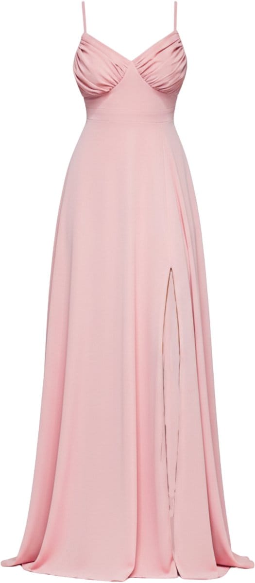 LARICA Jurk - Rits - Jurk Roze M