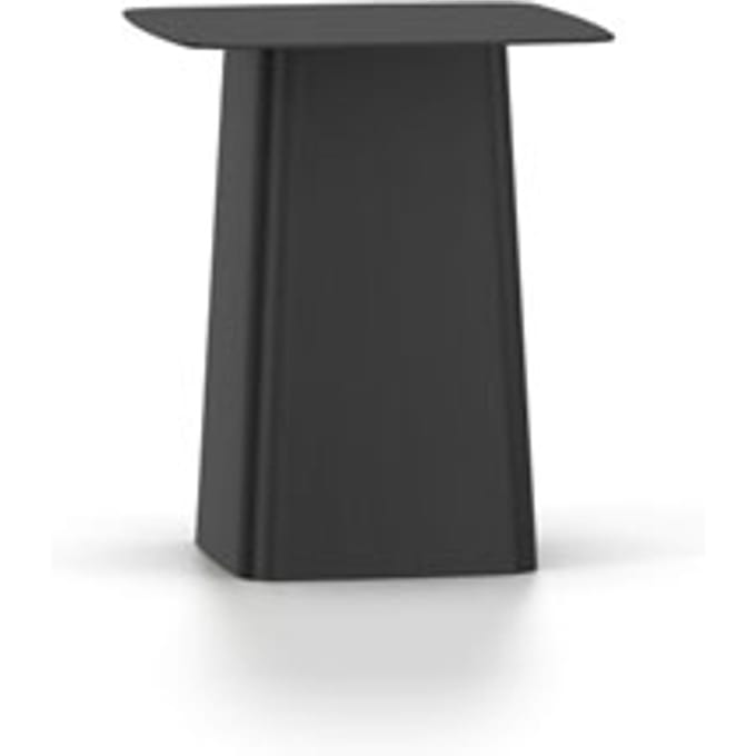 Vitra - Metal Side Table Outdoor - diepzwart - S