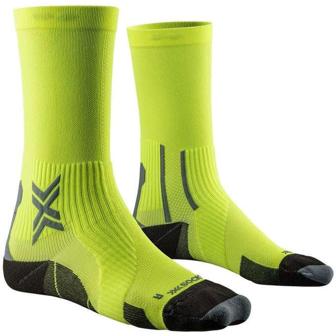 X-socks Run Perform Crew Sokken Geel EU 35-38