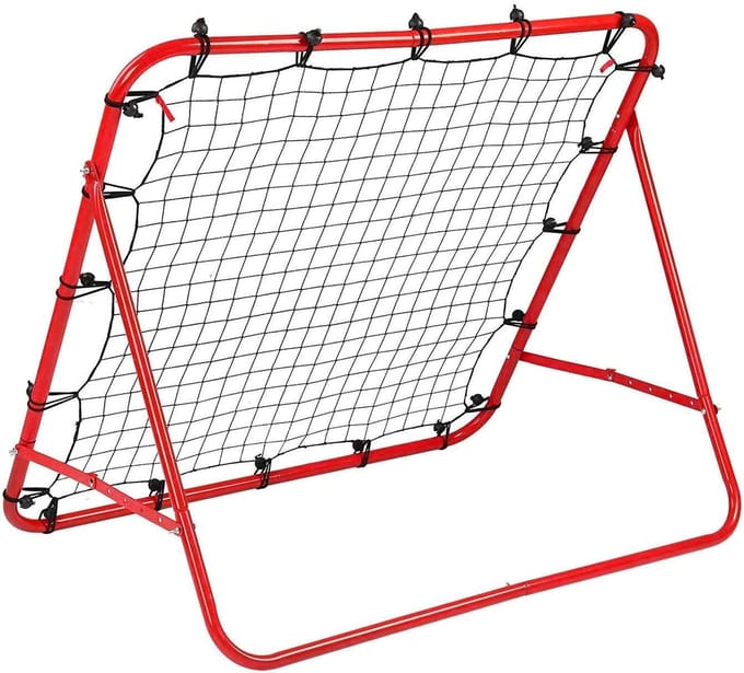 Xboost Bouncer Voetbal Trainingsdoel 100cm - Rood