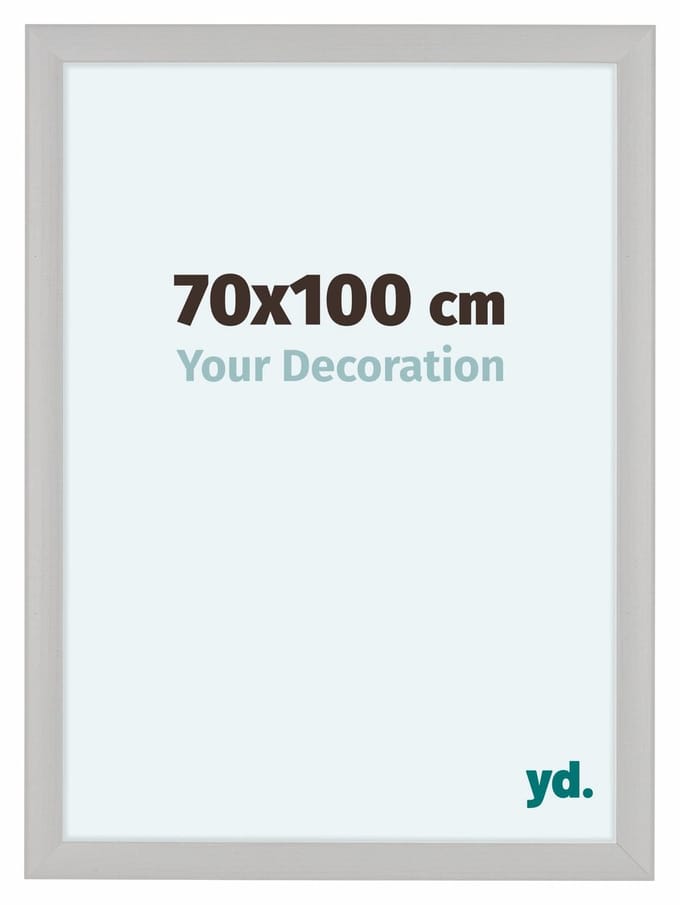 Your Decoration - Fotolijst 70x100 cm - MDF - Wit Houtnerf - Como