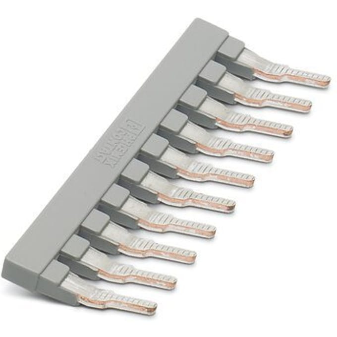 Phoenix Contact EBS 10-8 Grijze Invoegbrug 32A - 3118135 [2 Stuks]