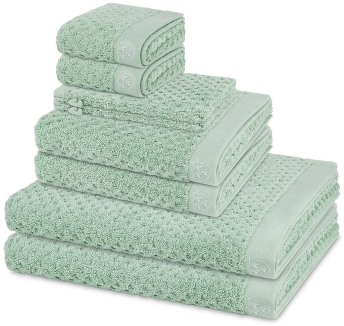 Ross Sonstiges 2 X washandjes 2 X gasten- 2 X douche- 2 X handdoek - in set 8 pack Harmony