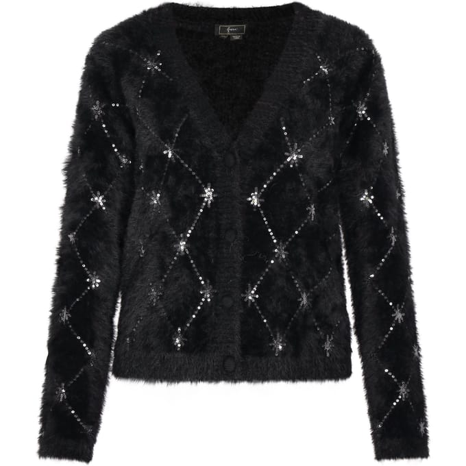 Faina Vest Dames zwart