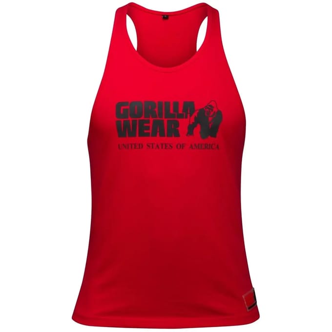 Gorilla Wear Classic Tank Top - Rood - M