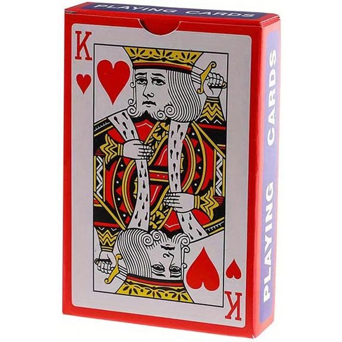 Speelkaarten Pokerformaat Standaard Index Kaarten voor Blackjack Kaart gray