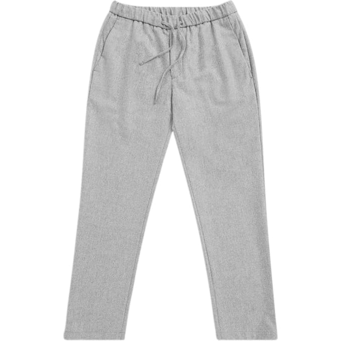 No Label Destin Flannel Wool Light Grey Taglia: 54 | Pantaloni Outlet | Uomo | Grigio