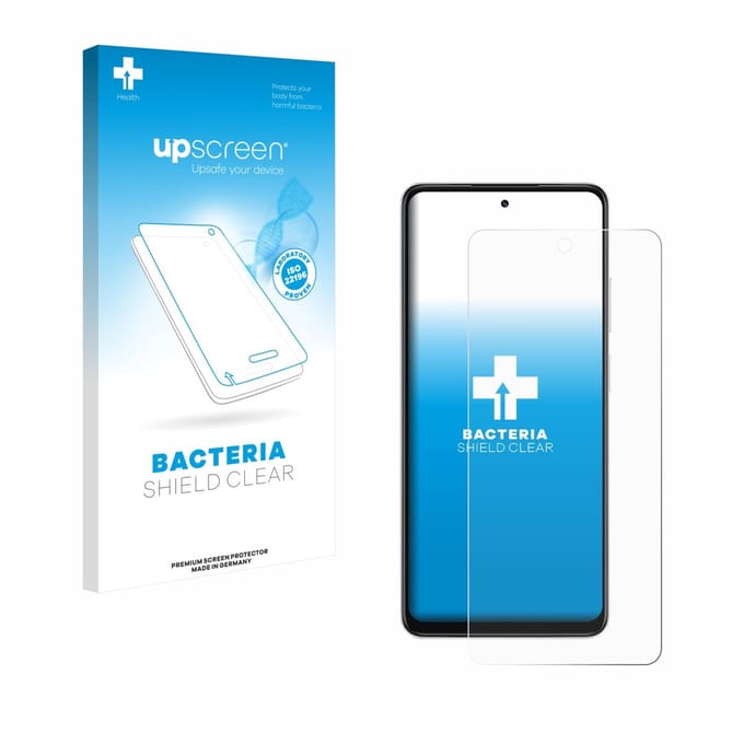 upscreen - Screenprotector voor Oppo A5x - Folie Beschermfolie transparant antibacterieel