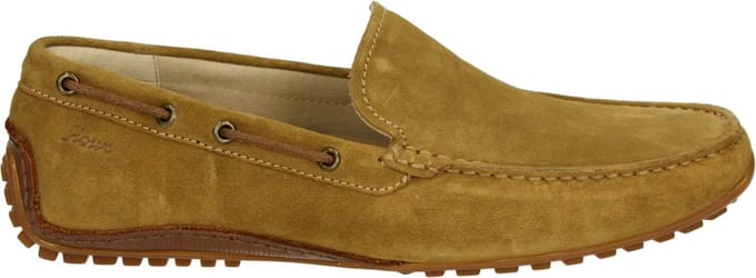 Sioux - CALLIMO VELOUR/HAYDEN - Instappers - Kleur: Cognac - Maat: 46
