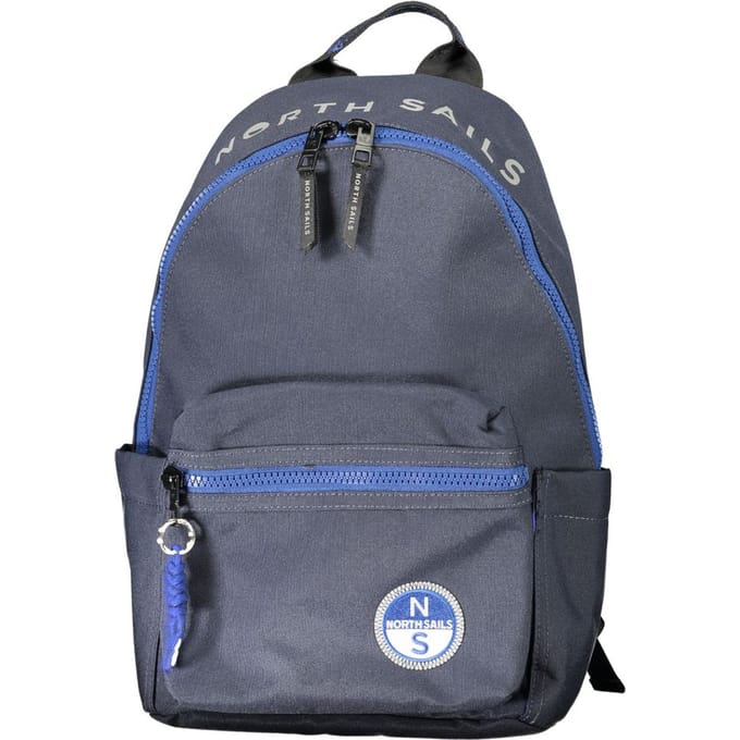 North Sails Blu Polyester Rugzak voor Mannen