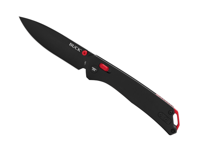 Buck Nomad Black EDC Zakmes Met D2 Staal En Aluminium Handvat