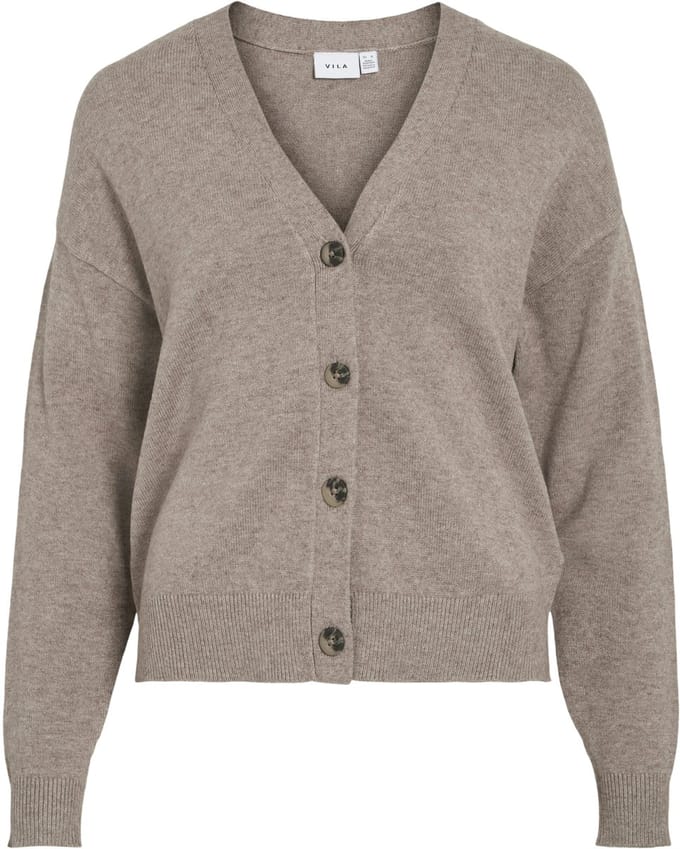 VILA - VIRIL V-NECK KNIT CARDIGAN - NOOS - Dames - Cardigans