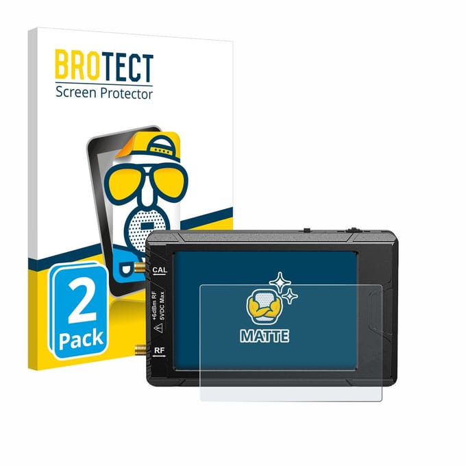 BROTECT - Screenprotector voor tinySA ultra spectrum analyser - Folie Beschermfolie matte 2 Stuks