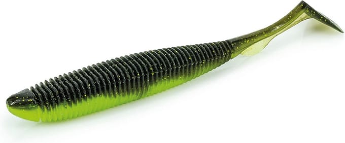 Molix RA Shad 9,5cm 6st. Uv Watermelon Gold Chartreuse