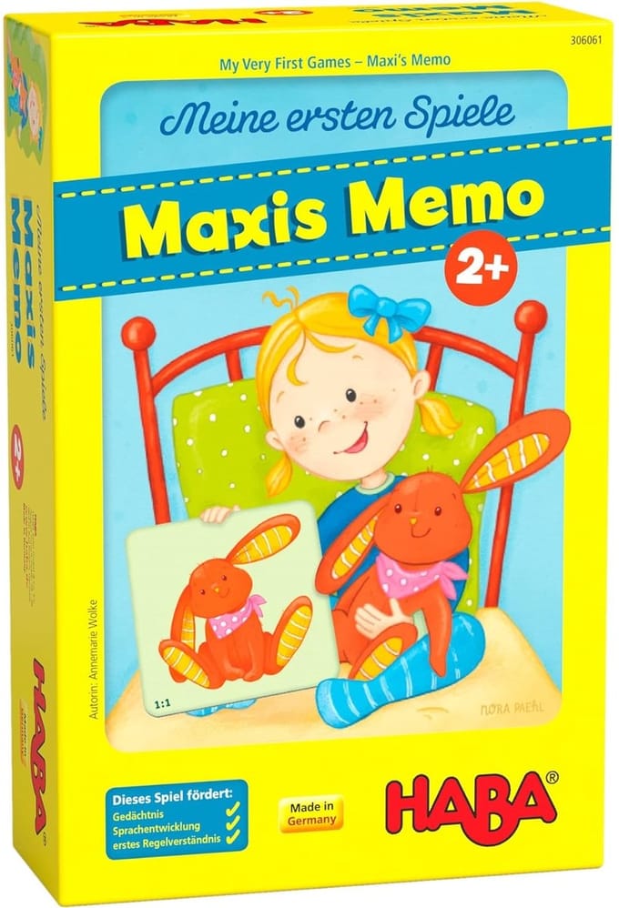Haba Denkspel Mijn Eerste Spellen Maxi's Memo Junior (de)