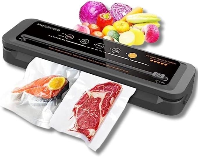 Vacumeermachine - Seal Apparaat - Vacuümsealer - Keukenapparaat