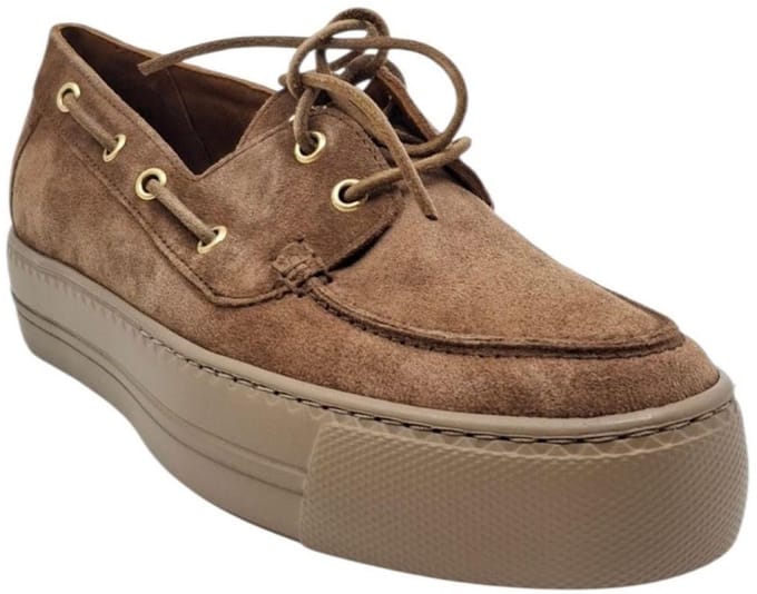 Paul Green 1197-072 Soft Suede Nut | Dames mocassin