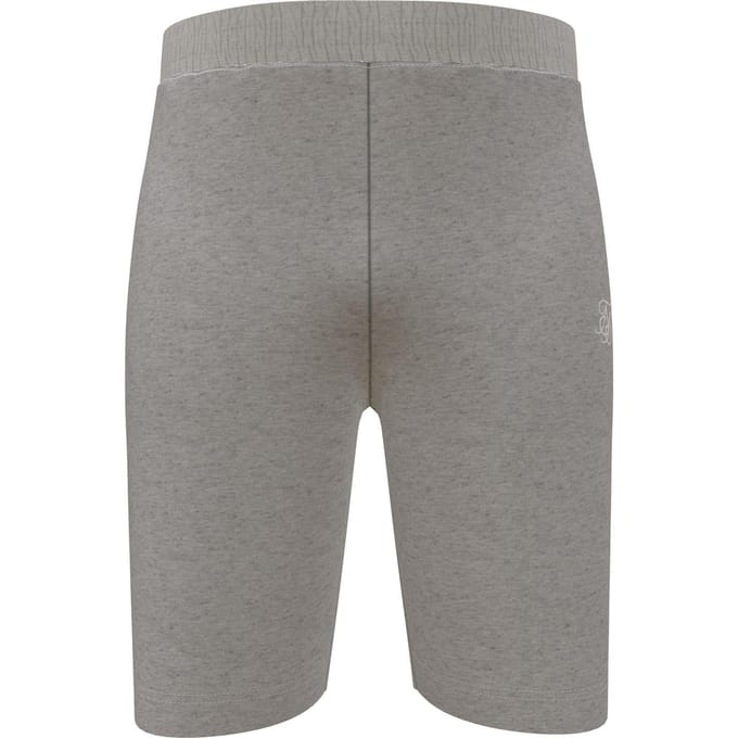 SikSilk Heren Logo Sweat Shorts (Grijs Marl Marl)