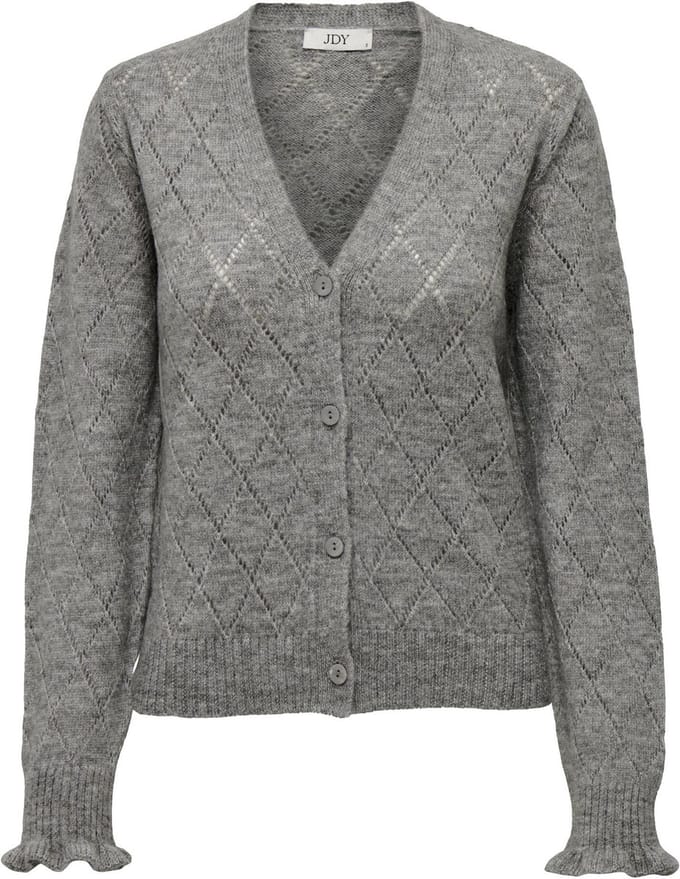 JDY - JDYLETTY L/S V-NECK STRUC CARDI KNT Dames Vest