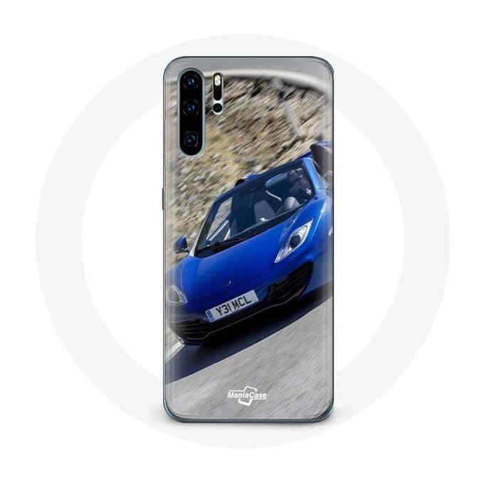 Case voor Samsung galaxy P30 pro Formule 1 McLaren Car Blauw blauw