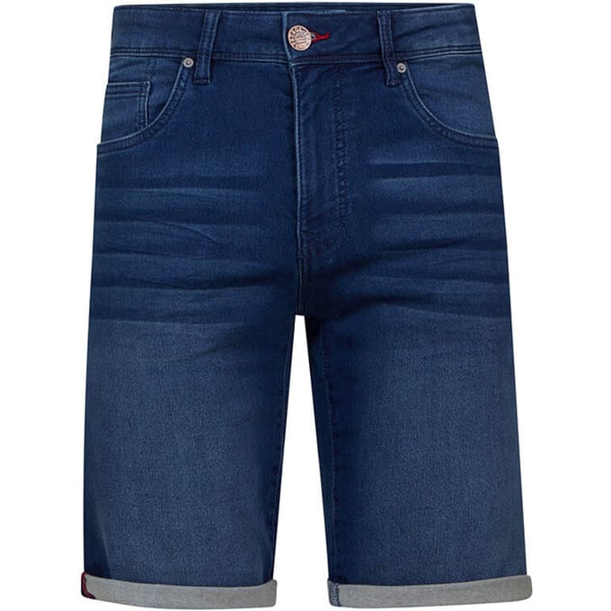 Petrol Industries - Heren Summer Denim Shorts - Blauw - Maat M