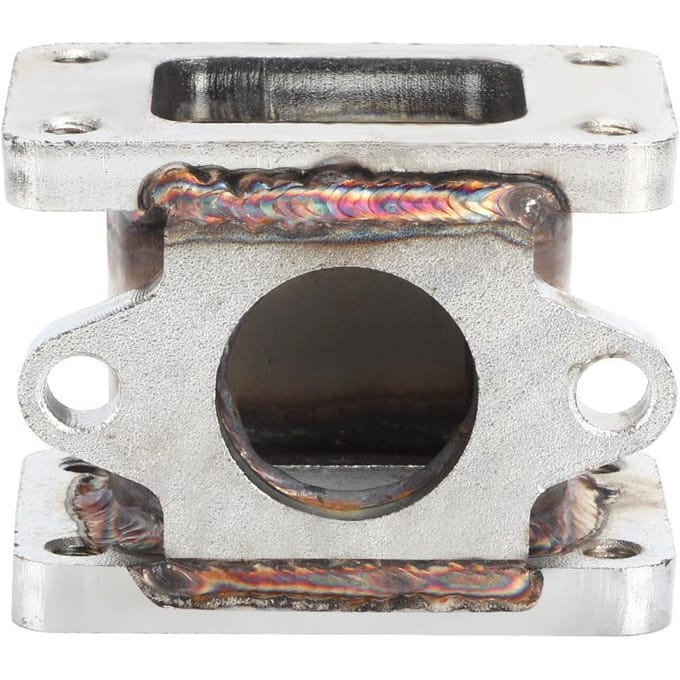 T25 naar T25 T2 naar T2 RVS Uitlaatadapter Externe Wastegate Flens gray
