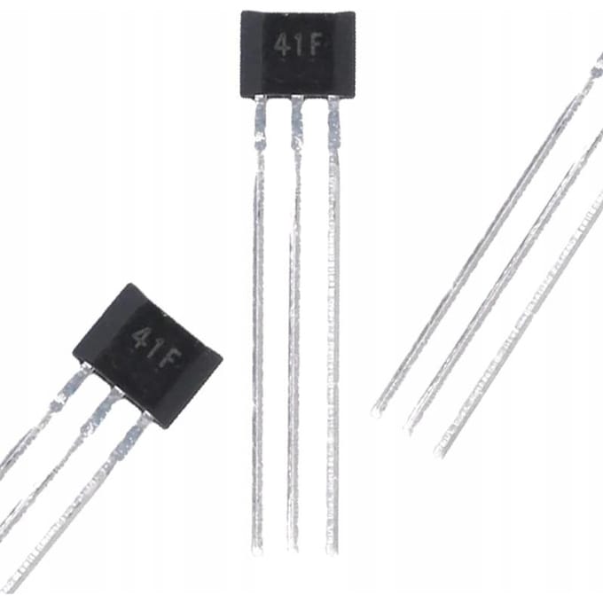 Hall-sensor 41F vervanging 0H41 SH41 SS41F S41 transistor