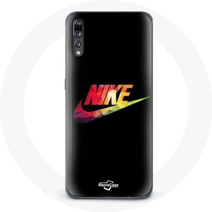 Coque pour Huawei P20 - Nike - Souple - Noir - Protection - Mixte noir