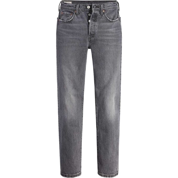Levi's Dames 501 Original Straight Leg Jeans (Grijs)