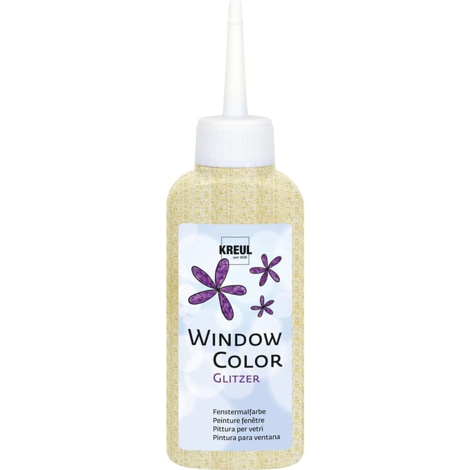 Kreul Window Color, 80 ml - Schitteren-Goud