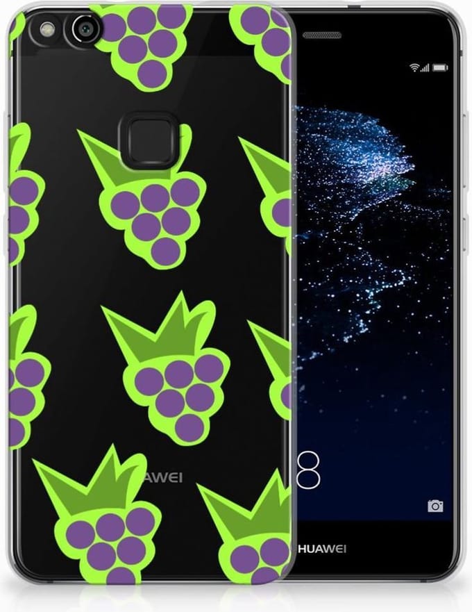 Huawei P10 Lite Siliconen Case Druiven