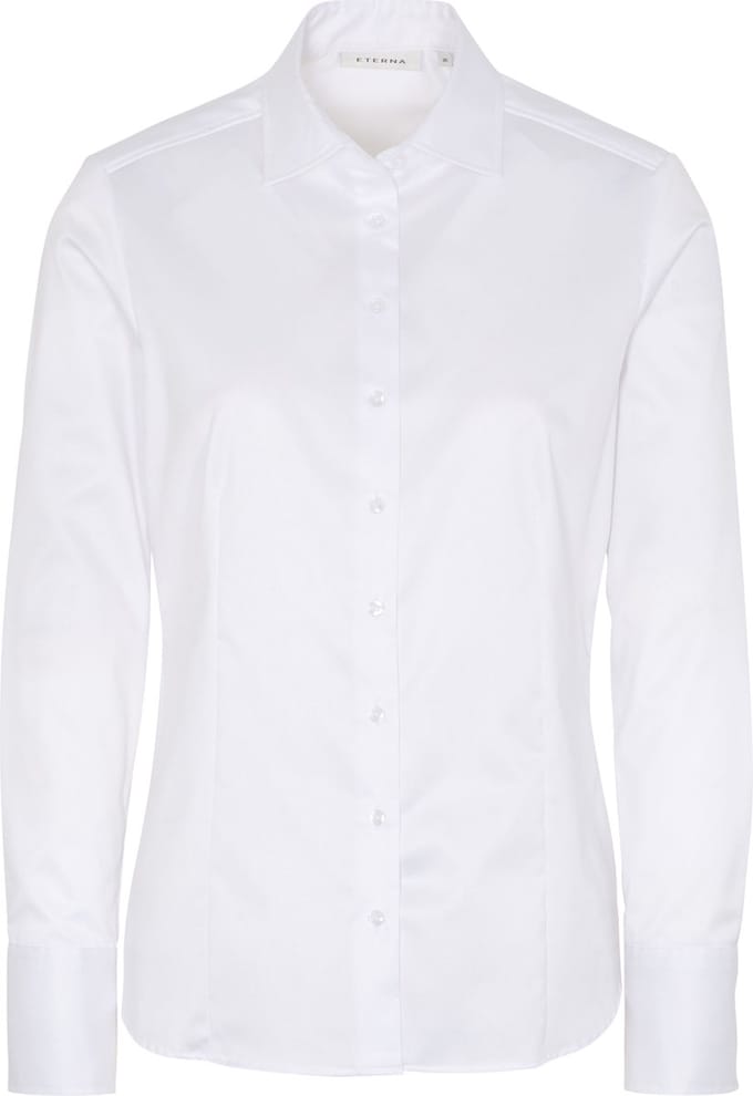 ETERNA dames blouse modern classic - wit