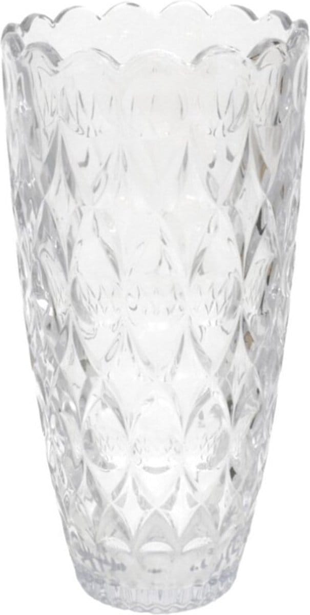 Gerimport Bloemenvaas - helder glas - 15 x 30 cm