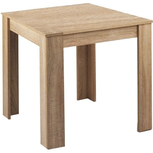 BYLIVING Eettafel Nepal (sonoma eik, 80 x 80 cm)