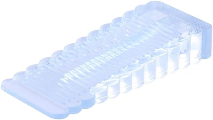 Deurstoppers 2 stuks - Deurhouders Antislip - Deuren Open Houden - Winddicht Anti-botsing - 95 cm - Grijs
